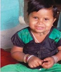 Success stories: a smiling little girl