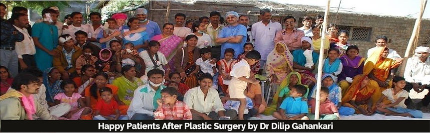 Happy patients after plastic surgery by Dr Dilip Gahankari