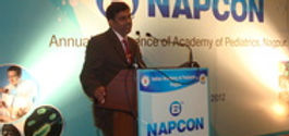 Dr. Abhijit Bhardwaj, Secretary-MAHAN, presenting a paper at NAPCON