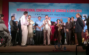 Dr. Ashish at 'International Conference of COMHAD & CHPA 2015