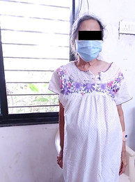 Patient at Shanti Nilayam hospice