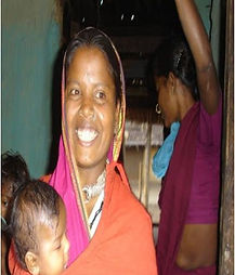 Photo gallery: a smiling mother carrying her baby