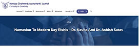 Bombay Chartered Accountant Journal