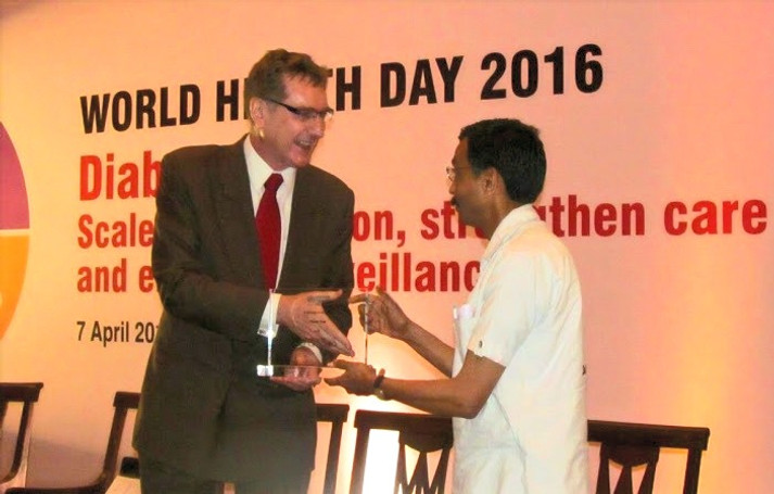 WHO 'Public Health Champion' Award