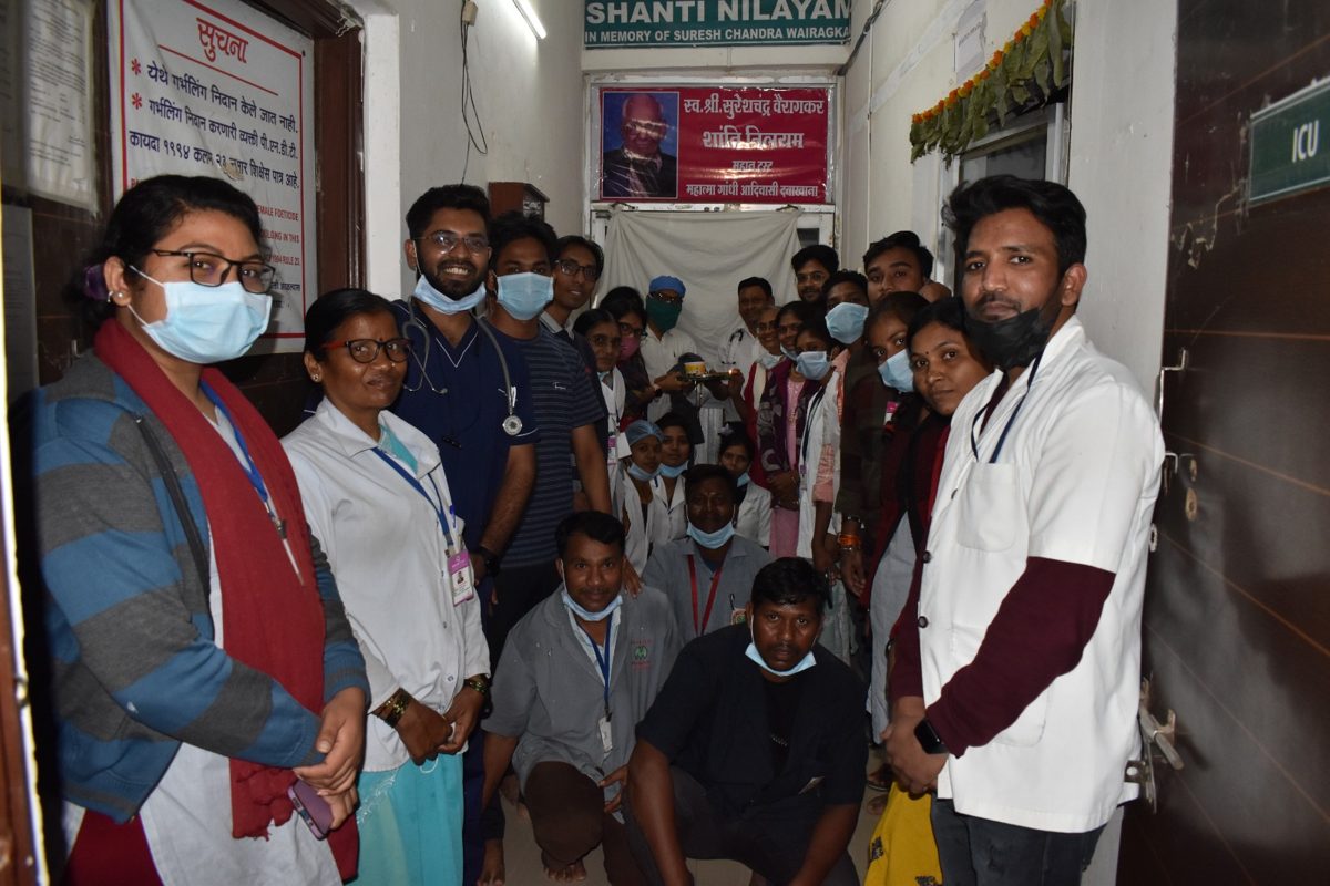 MAHAN staff at Shanti-Nilayam, 30 November 2023